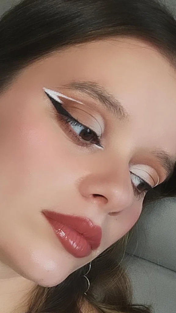 icy eyes makeup
