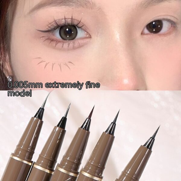 Eyeliner Eyeliner Crouching Silkworm Extremely Thin Female Not Smudge Durable Waterproof And Sweatproof - Image 7